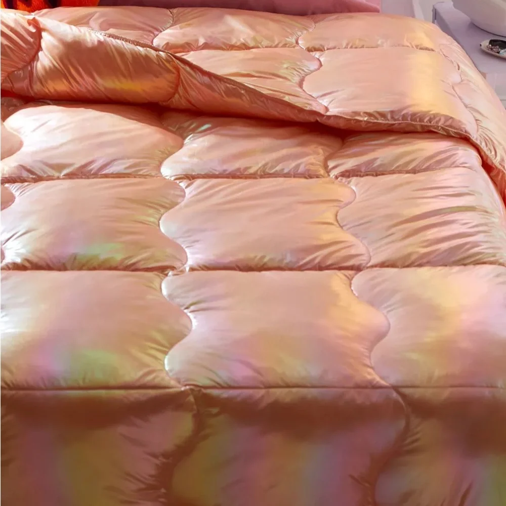 URBAN OUTFITTERS Metallic Nylon Comforter